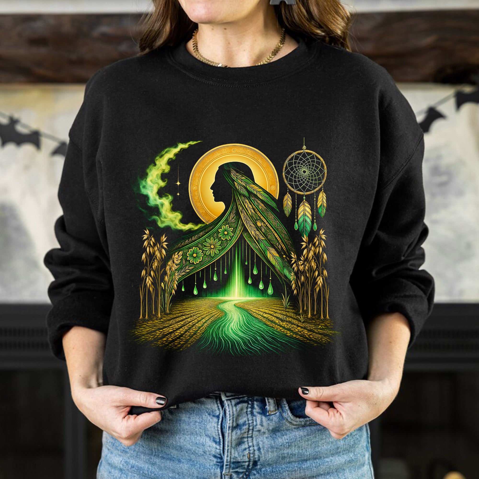 Eternal Spirit: The Sacred Flow - Unisex T-Shirt/T-Shirt V-Neck/Hoodie/Sweatshirt