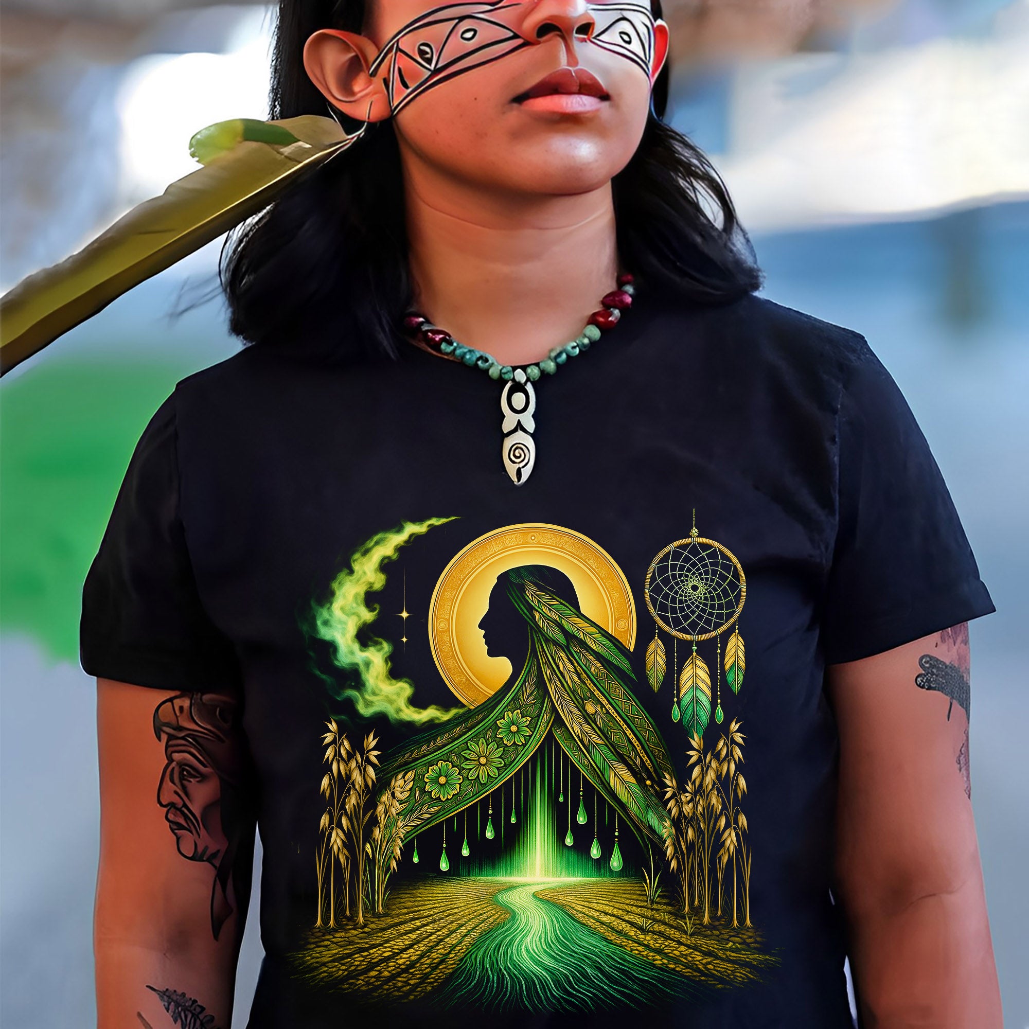 Eternal Spirit: The Sacred Flow - Unisex T-Shirt/T-Shirt V-Neck/Hoodie/Sweatshirt
