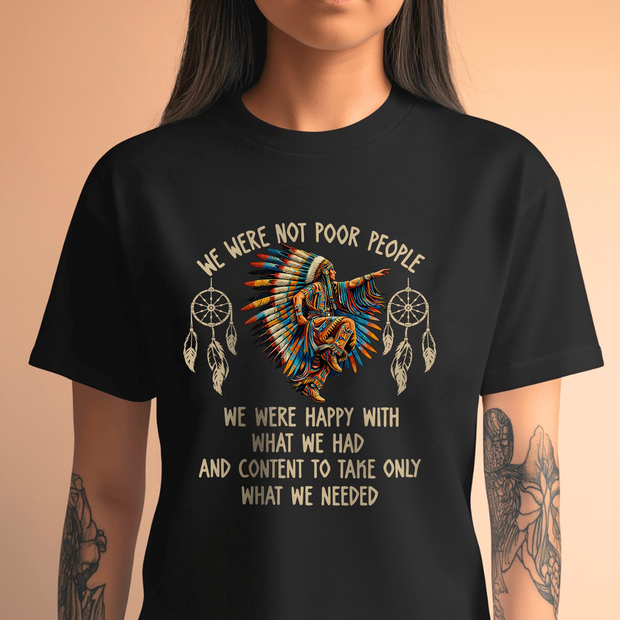 We Were Not Poor People – Native American Unisex T-shirt/T-shirt V-Neck/Hoodie/Sweatshirt