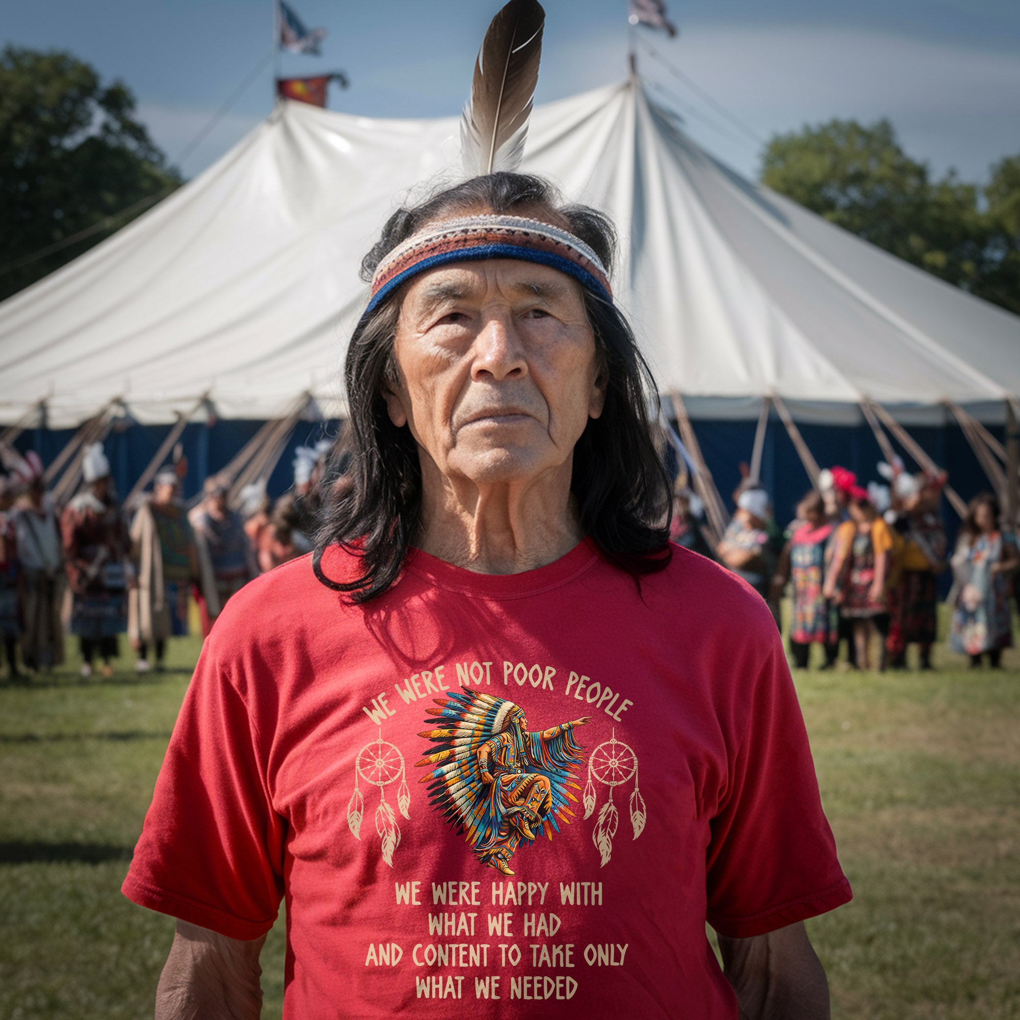 We Were Not Poor People – Native American Unisex T-shirt/T-shirt V-Neck/Hoodie/Sweatshirt