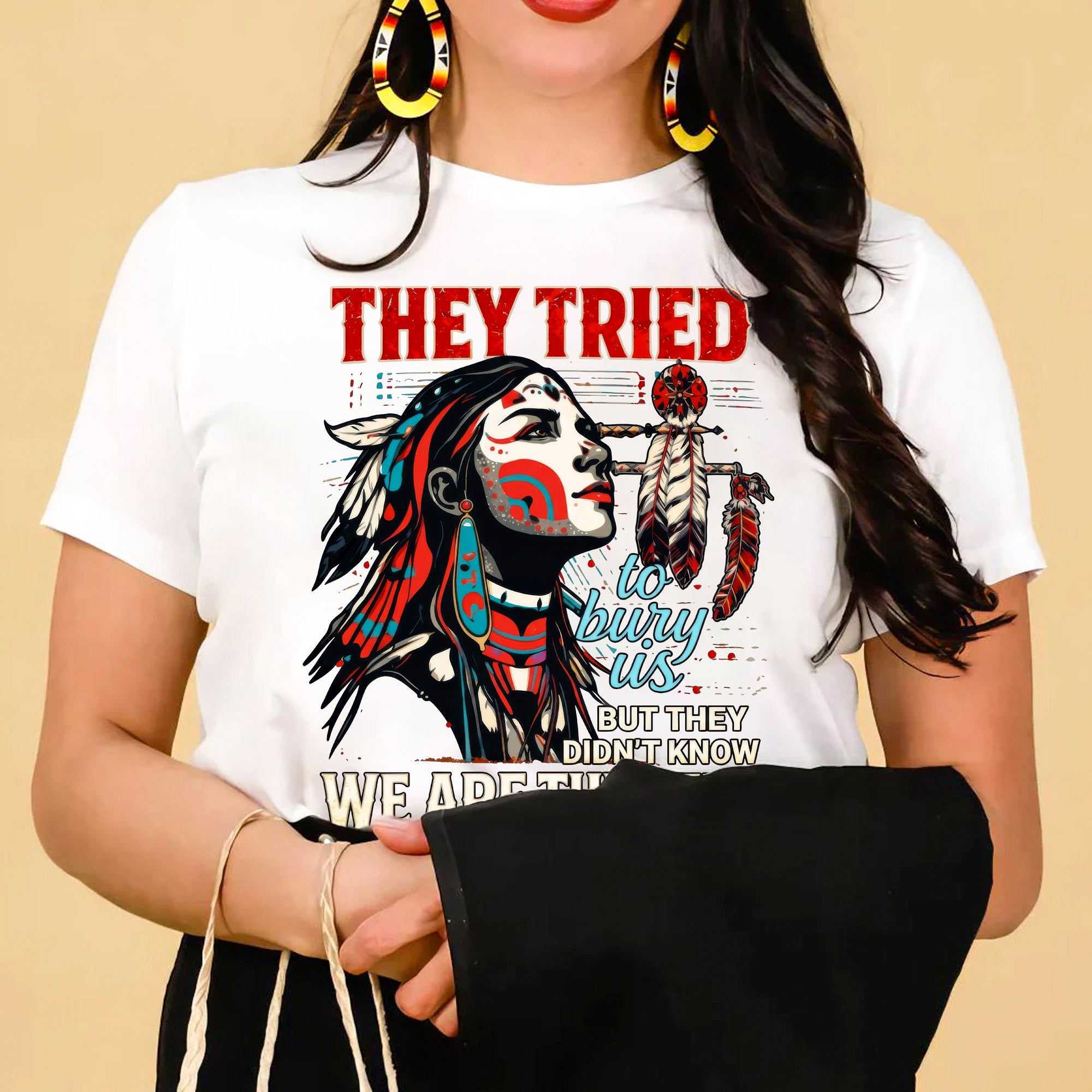 They Tried To Bury Us We Are The Seed – Native American Resilience Unisex T-shirt/T-shirt V-Neck/Hoodie/Sweatshirt