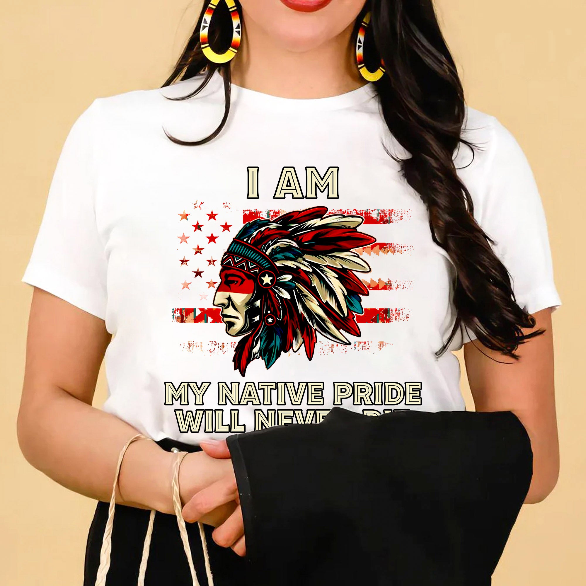 I Am My Native Pride Will Never Die – Native American Heritage Unisex T-shirt/T-shirt V-Neck/Hoodie/Sweatshirt