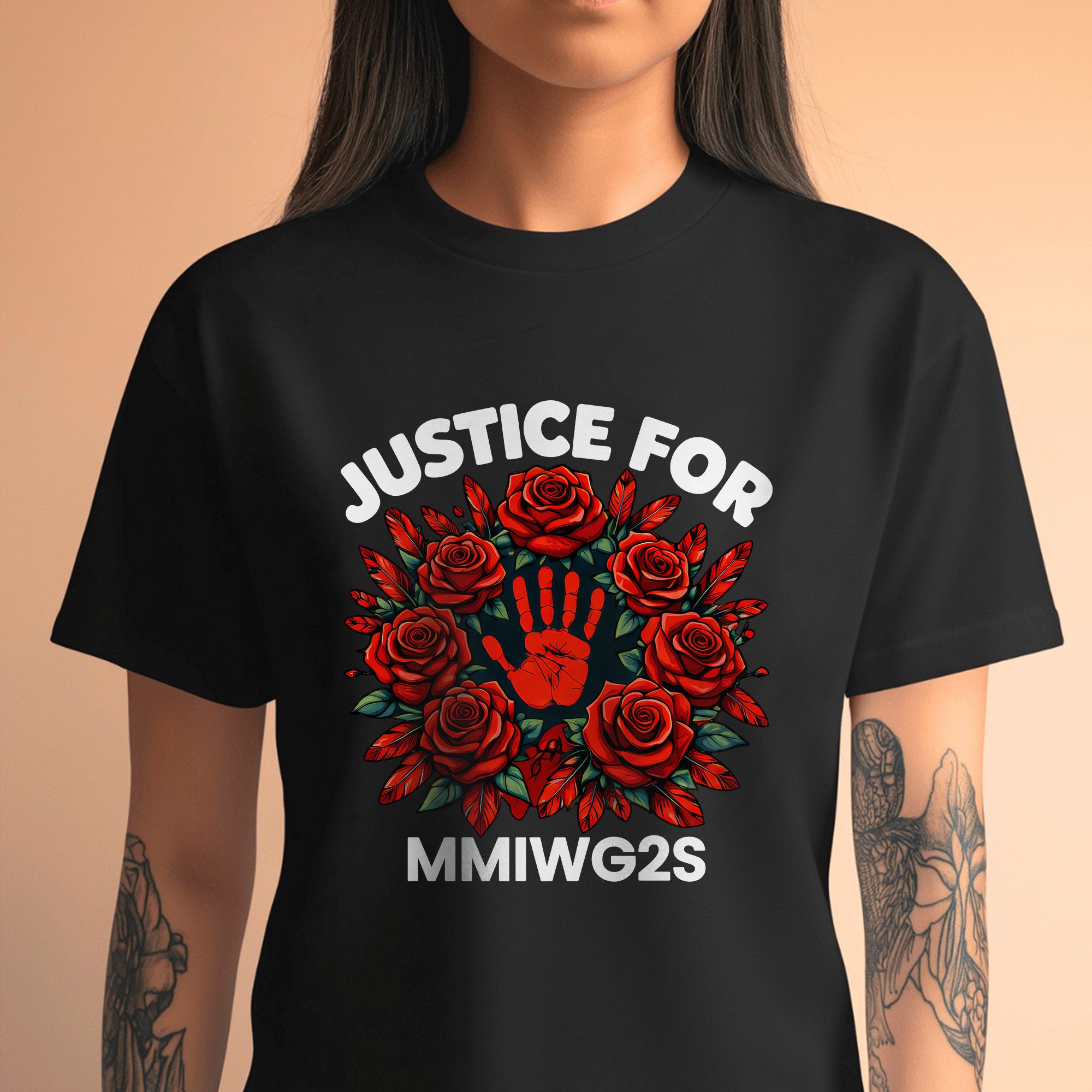 Justice for MMIWG2S Native American Awareness Unisex T-shirt/T-shirt V-Neck/Hoodie/Sweatshirt