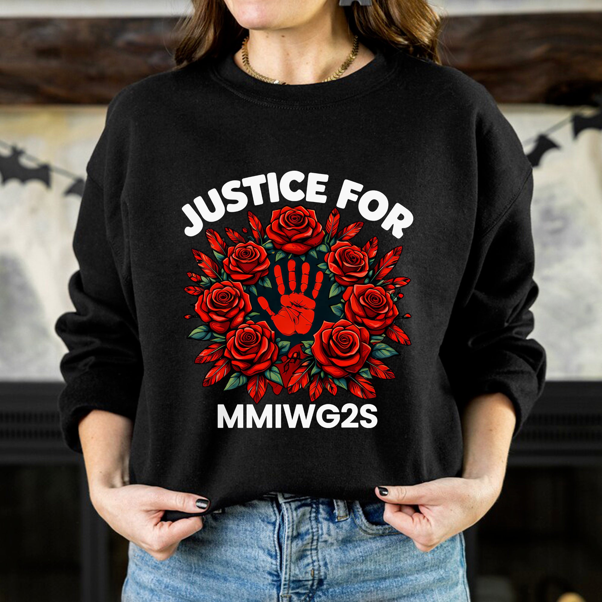 Justice for MMIWG2S Native American Awareness Unisex T-shirt/T-shirt V-Neck/Hoodie/Sweatshirt