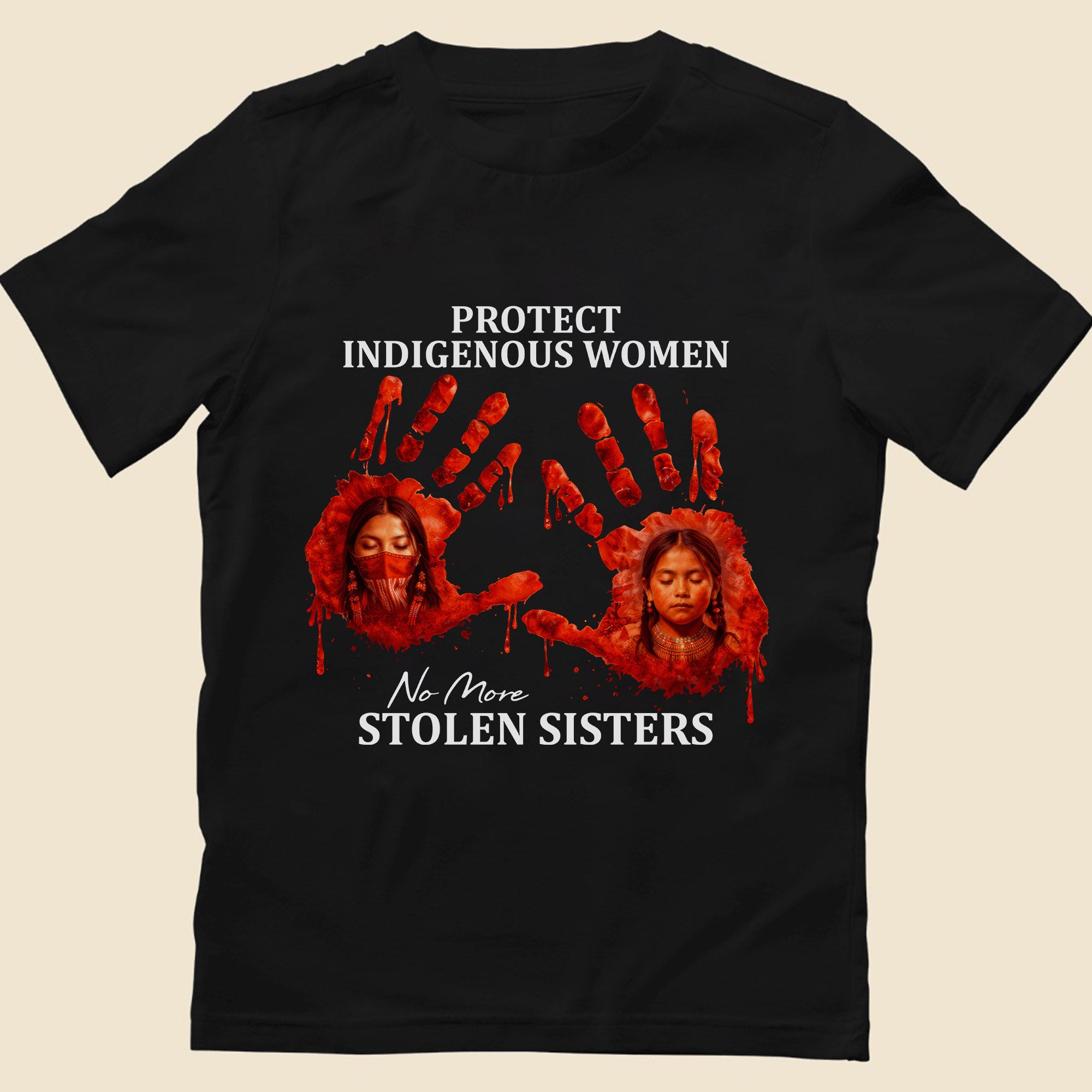 Protect Indigenous Women Shirt - No More Stolen Sisters Unisex T-shirt/T-shirt V-Neck/Hoodie/Sweatshirt