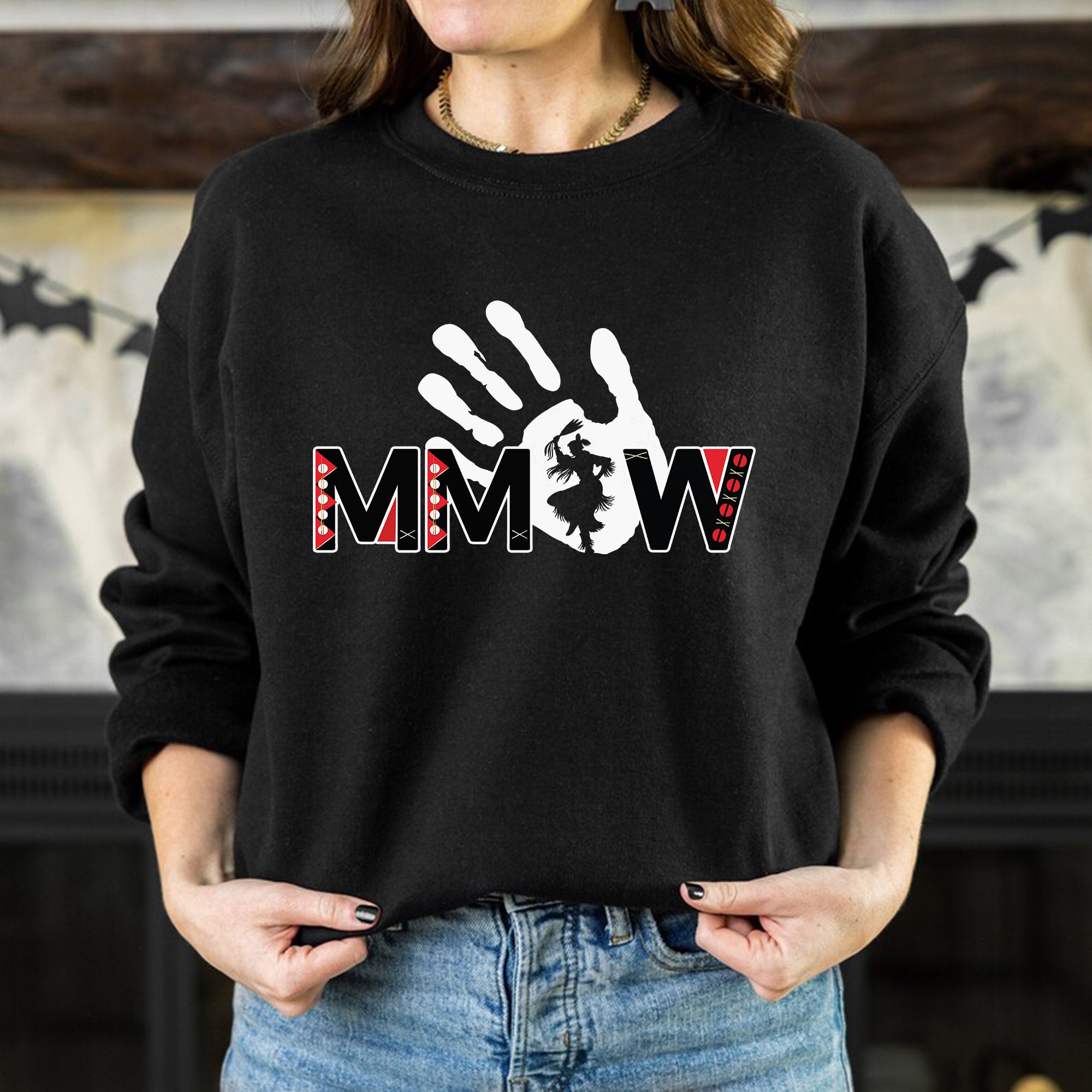 MMIW Red Handprint Awareness - Support Missing Indigenous Women Unisex T-shirt/T-shirt V-Neck/Hoodie/Sweatshirt