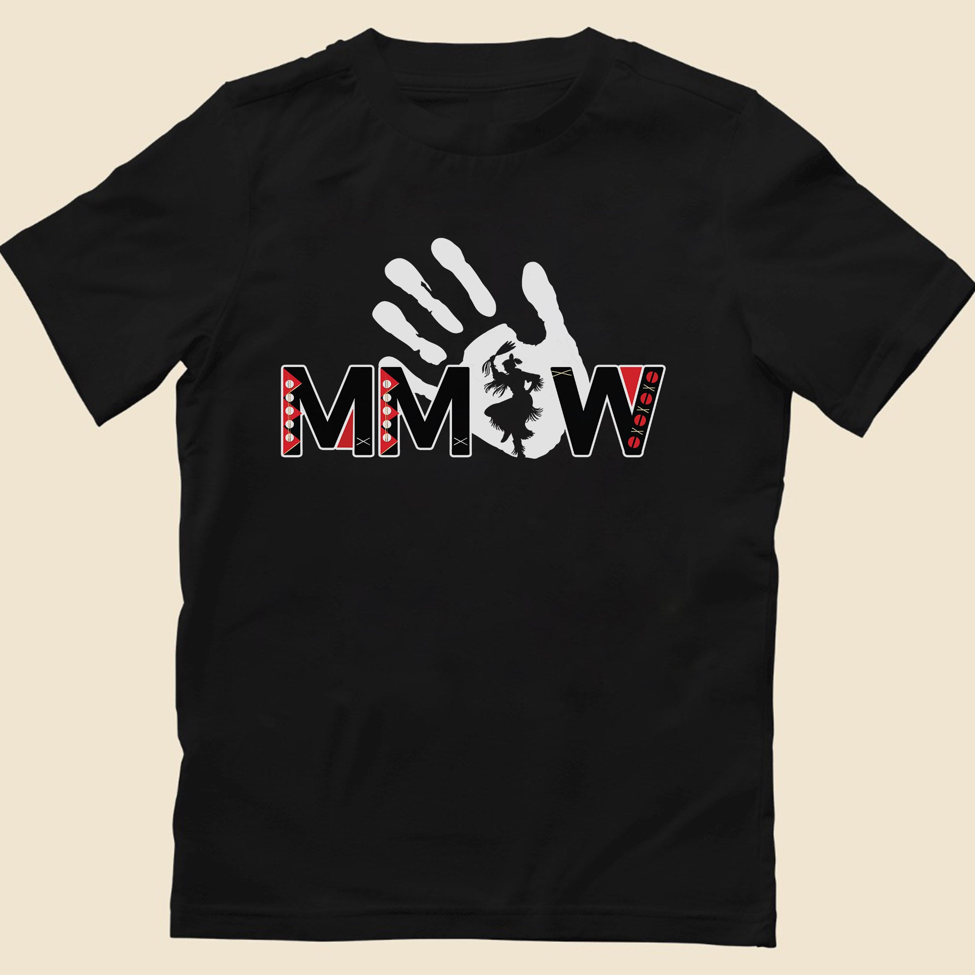 MMIW Red Handprint Awareness - Support Missing Indigenous Women Unisex T-shirt/T-shirt V-Neck/Hoodie/Sweatshirt