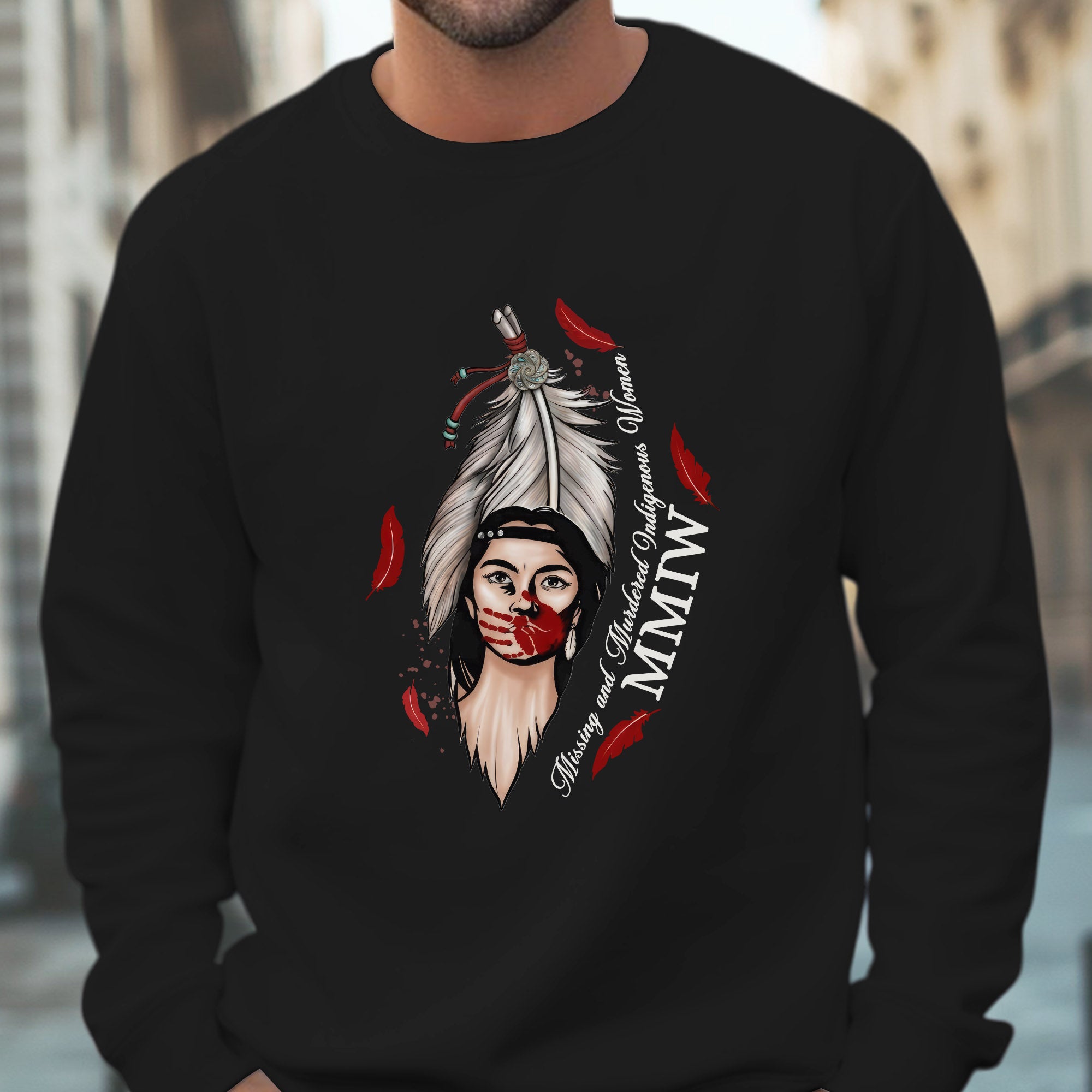 MMIW Missing and Murdered Indigenous Women - Native Awareness Unisex T-shirt/T-shirt V-Neck/Hoodie/Sweatshirt