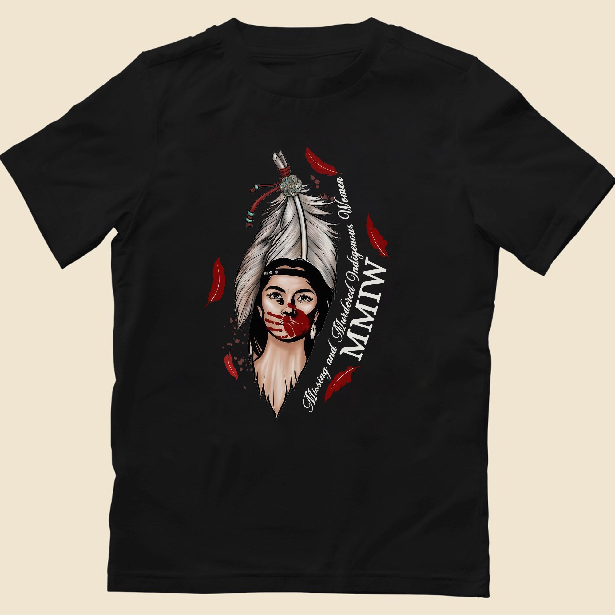 MMIW Missing and Murdered Indigenous Women - Native Awareness Unisex T-shirt/T-shirt V-Neck/Hoodie/Sweatshirt