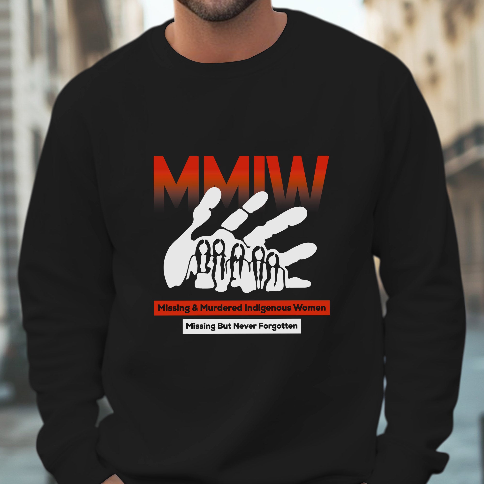 MMIW Missing & Murdered Indigenous Women Missing But Never Forgotten Unisex T-shirt/T-shirt V-Neck/Hoodie/Sweatshirt