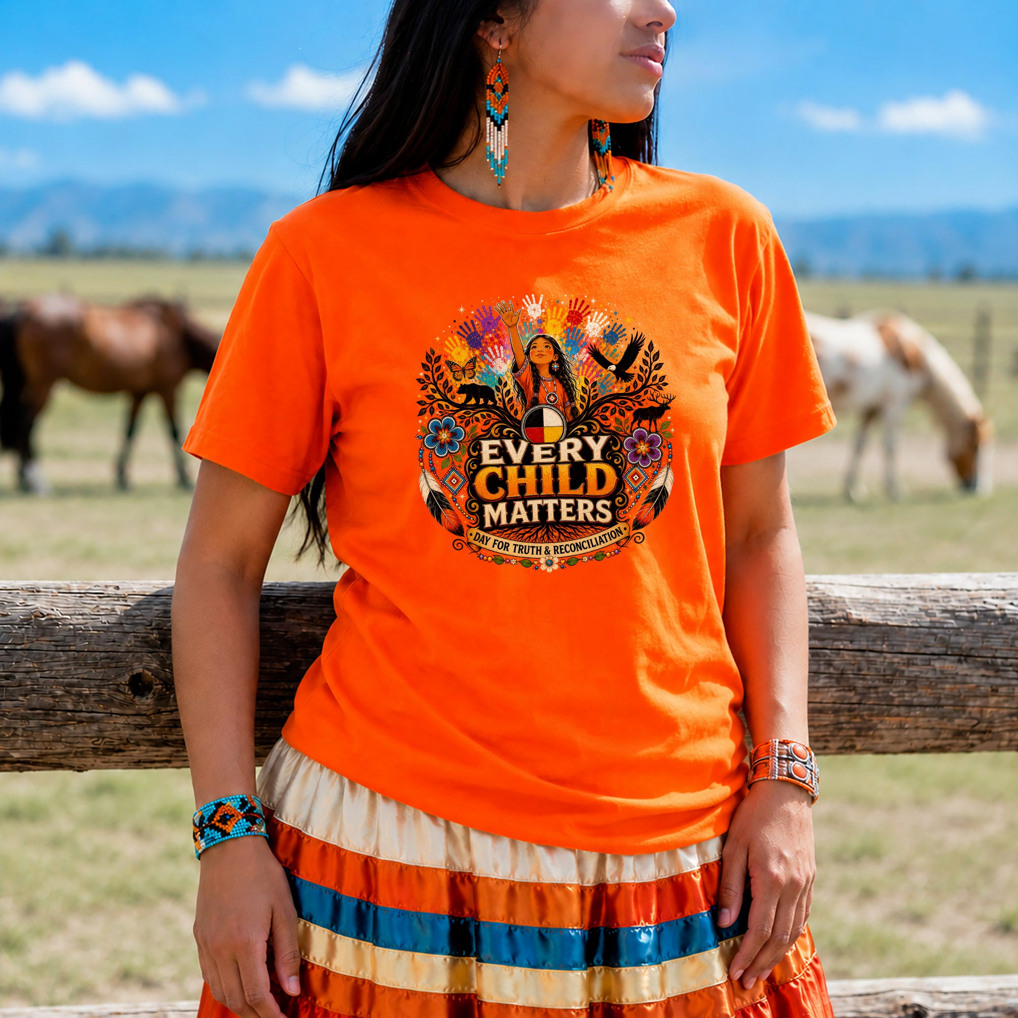 Every Child Matters Day For Truth And Reconciliation Shirt Indigenous Awareness Unisex T-shirt/Hoodie/Sweatshirt