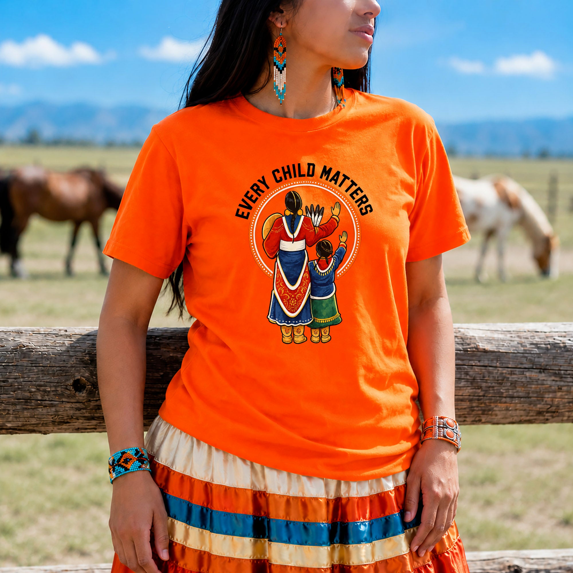 Every Child Matters Orange Shirt Day, Indigenous Heritage Awareness Unisex T-shirt/Hoodie/Sweatshirt