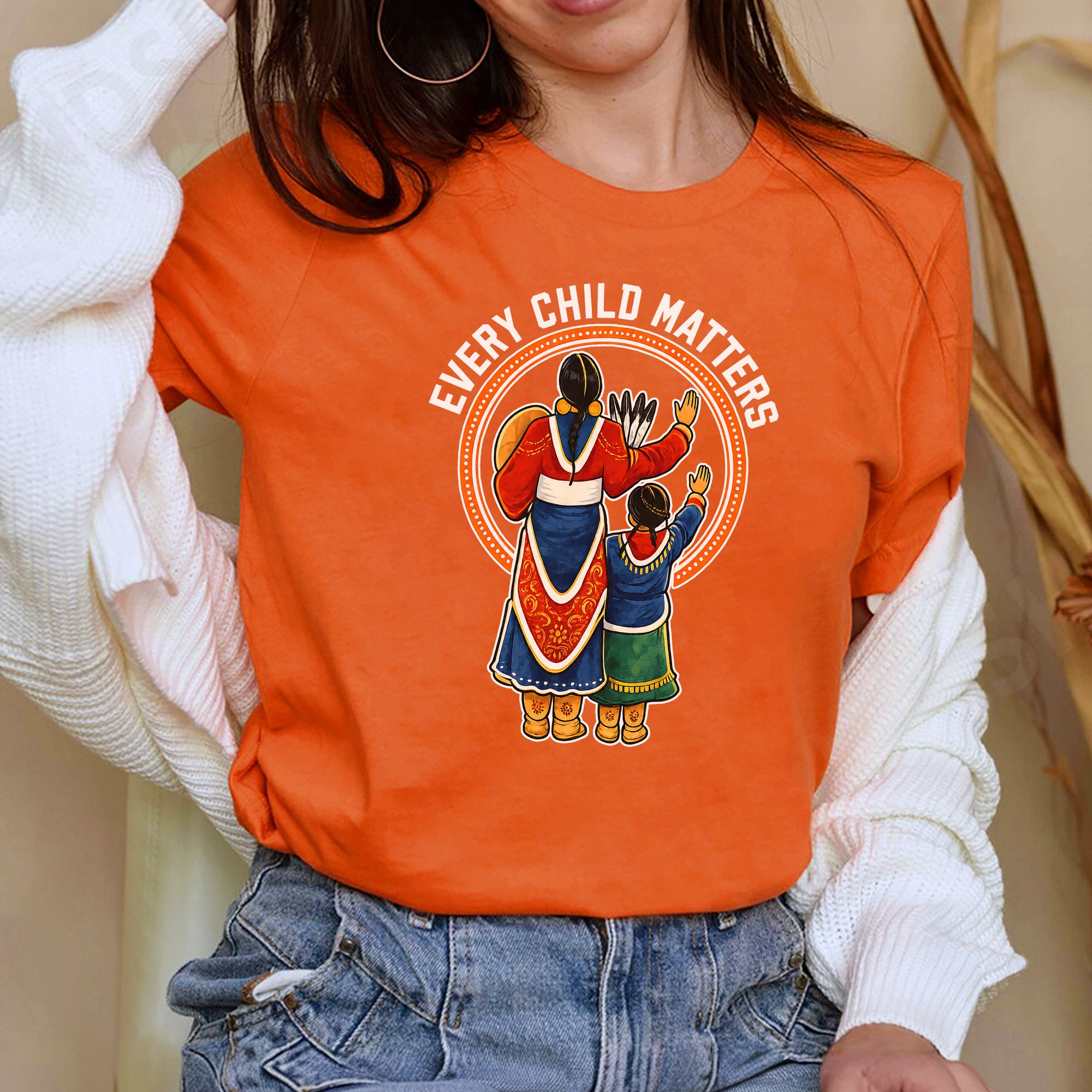 Every Child Matters Orange Shirt Day, Indigenous Heritage Awareness Unisex T-shirt/Hoodie/Sweatshirt