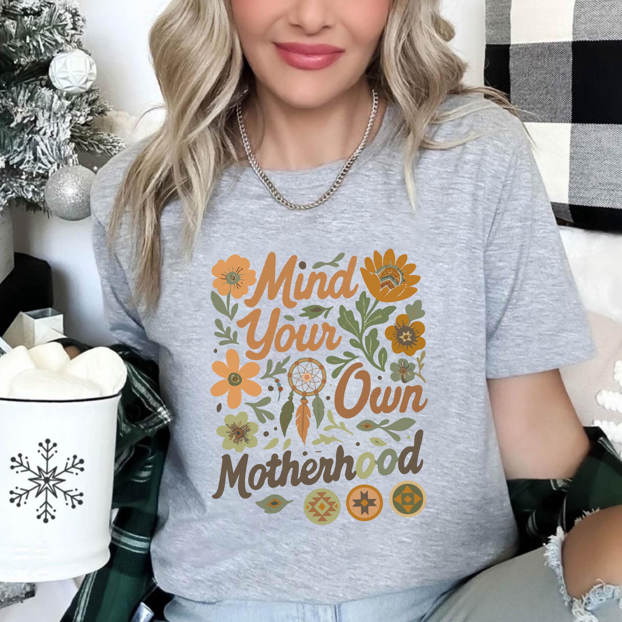 Mind Your Own Motherhood - One Side Unisex Style 9 T-Shirt/T-Shirt V-Neck/Hoodie/Sweatshirt