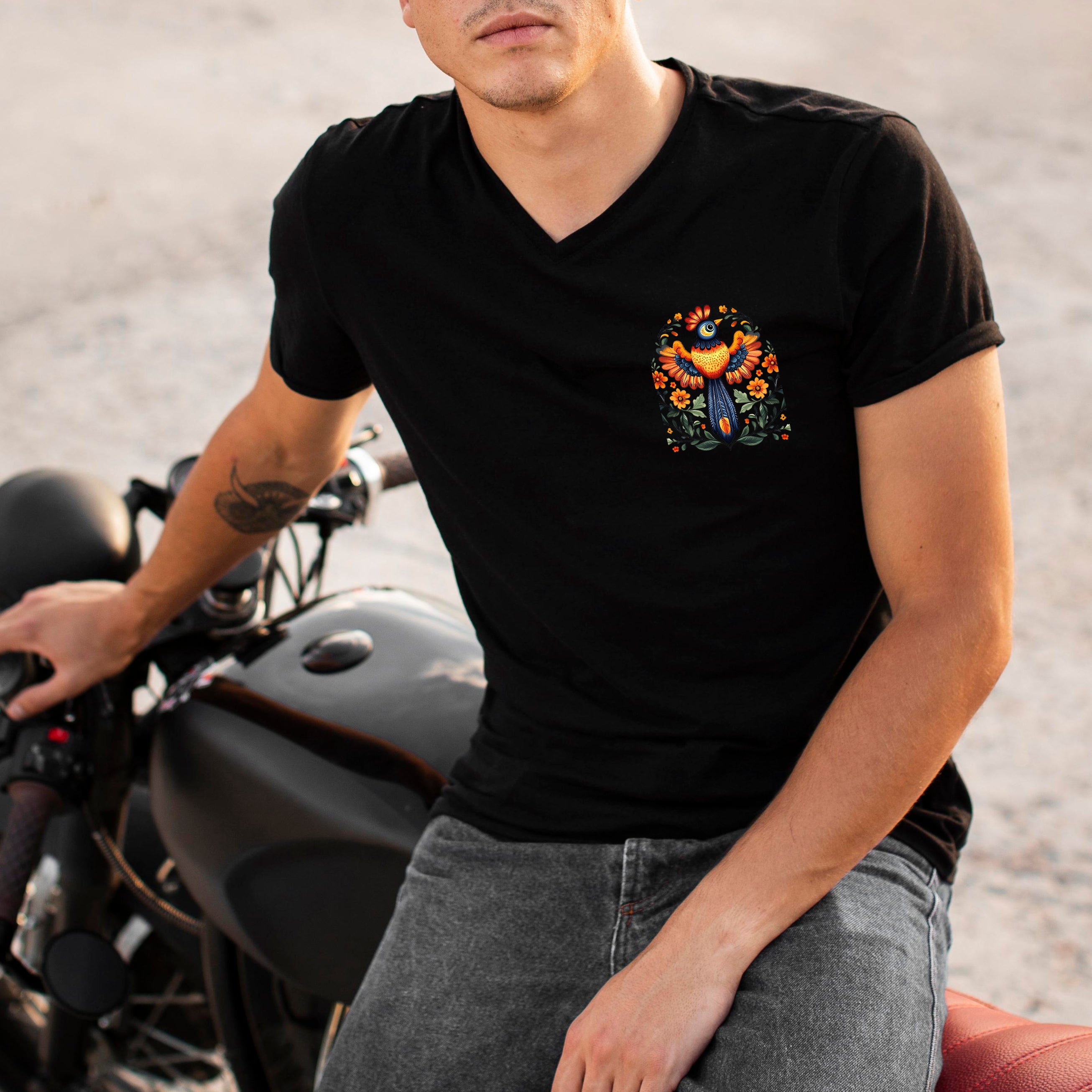 No One Is Illegal On Stolen Land. We Walk On Native Land - Two Sides - Red -  Unisex T-Shirt/Hoodie/Sweatshirt