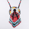 SALE 50% OFF - MMIW Long Handmade Beaded Premium Necklace For Women Native American Style