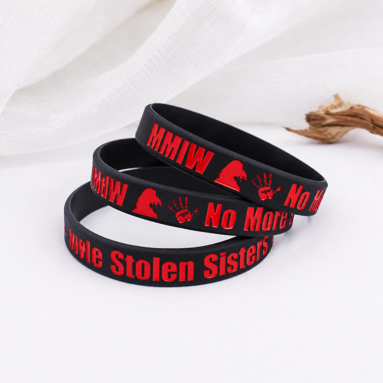 SALE 50% OFF - Every Child Matters Silicone Wristband - Debossed Color 001