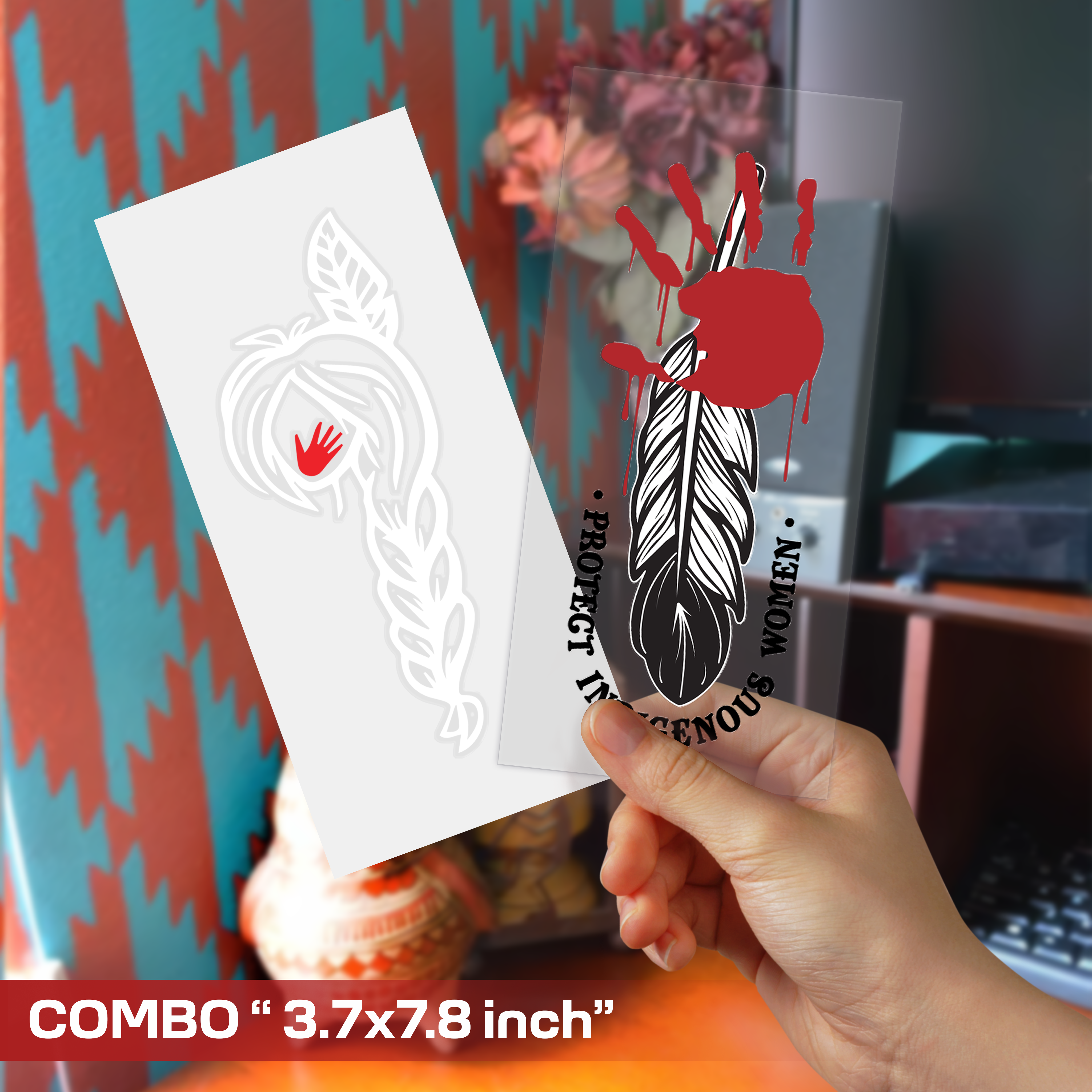 Protect Indigenous Women Car Decal (High-quality UV DTF 3D Decal)