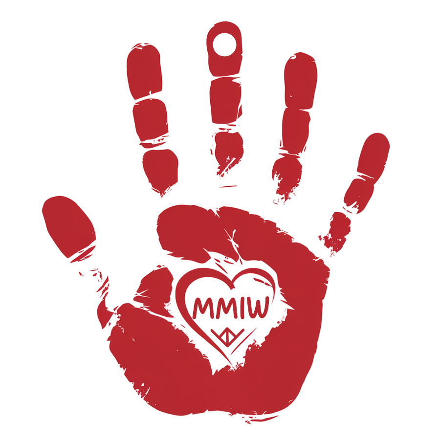 MMIW Red Hand Native American - Unique Christmas Gift Decor Flat Acrylic