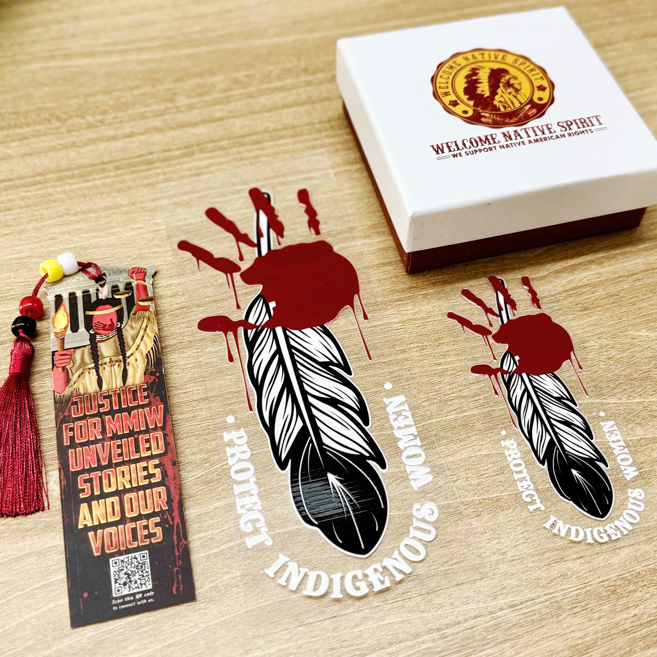 Protect Indigenous Women Car Decal (High-quality UV DTF 3D Decal)