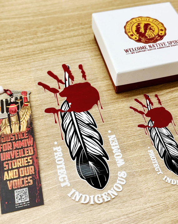 Protect Indigenous Women Car Decal (High-quality UV DTF 3D Decal)