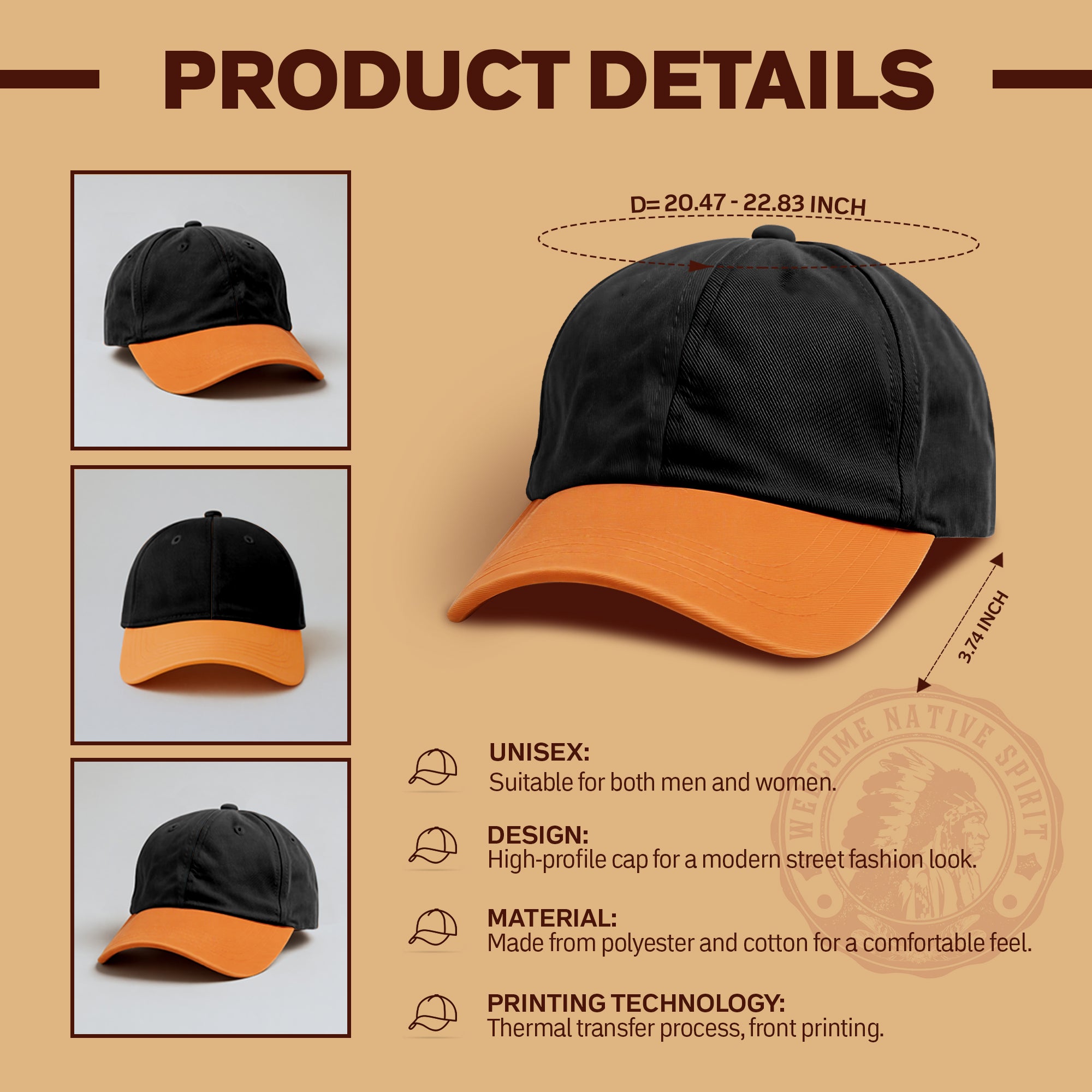 Every Child Matters Feather Cap For Orange Shirt Day