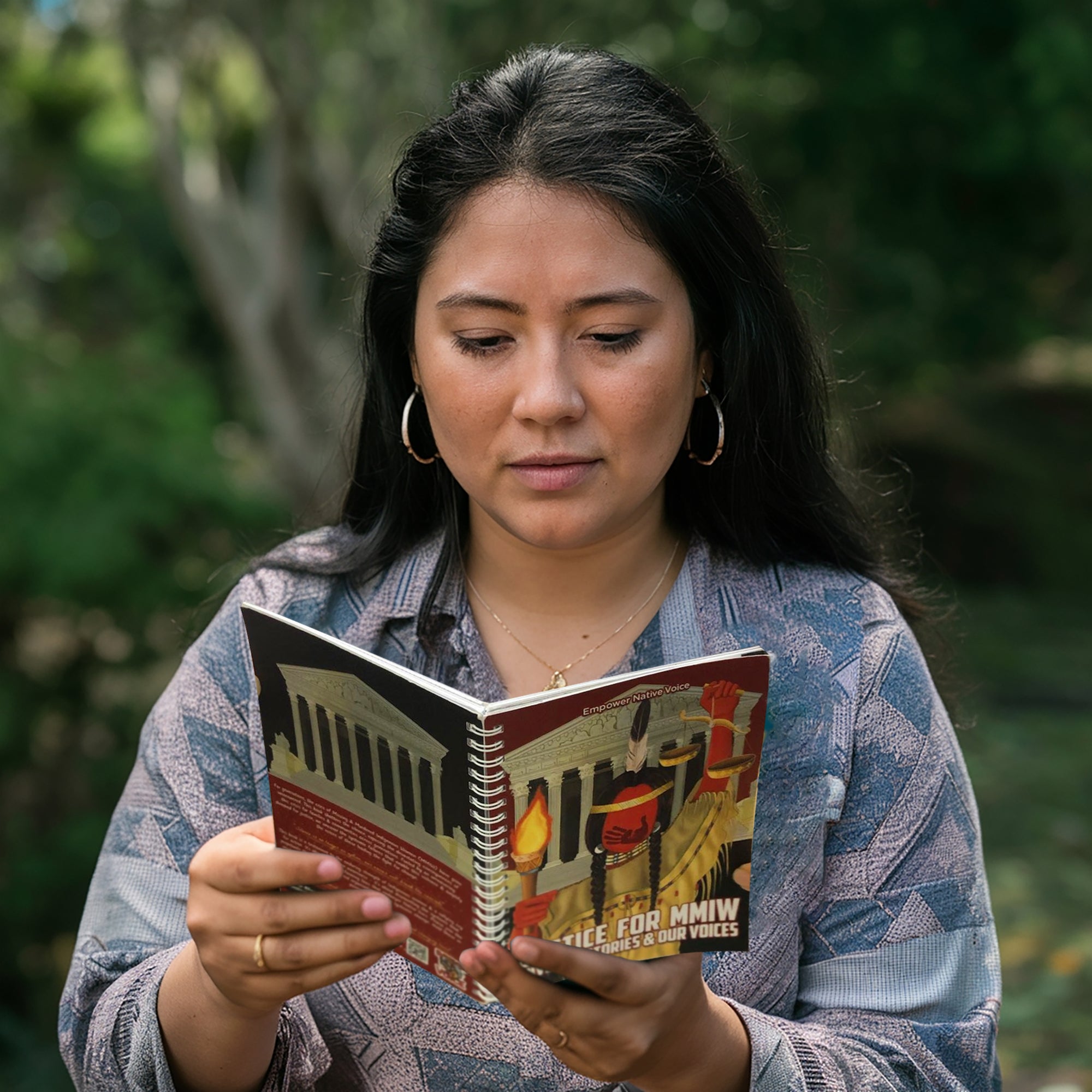 Handmade Takenote: Justice for MMIW - Unveiled Stories & Our Voices + Bookmark Gift