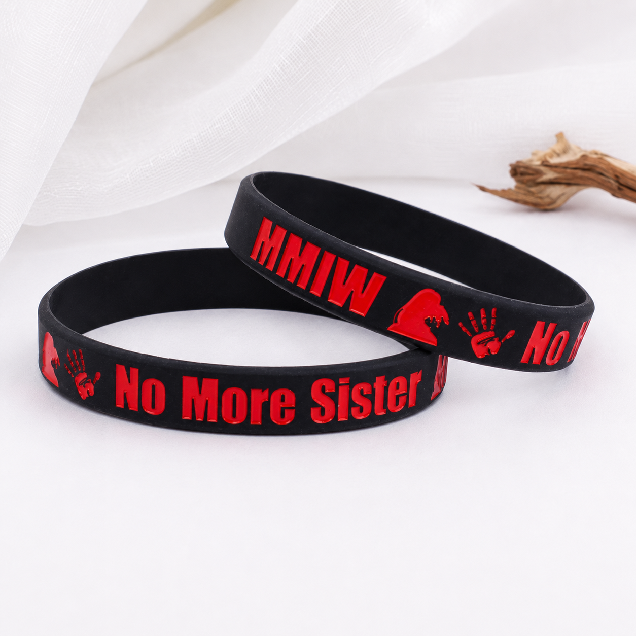 SALE 50% OFF - Every Child Matters Silicone Wristband - Debossed Color 001