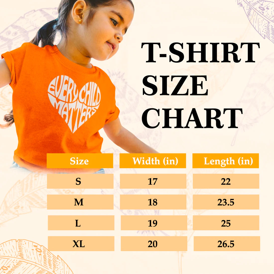 Children and Tribes United Together Orange Shirt Unisex T-Shirt/Hoodie/Sweatshirt