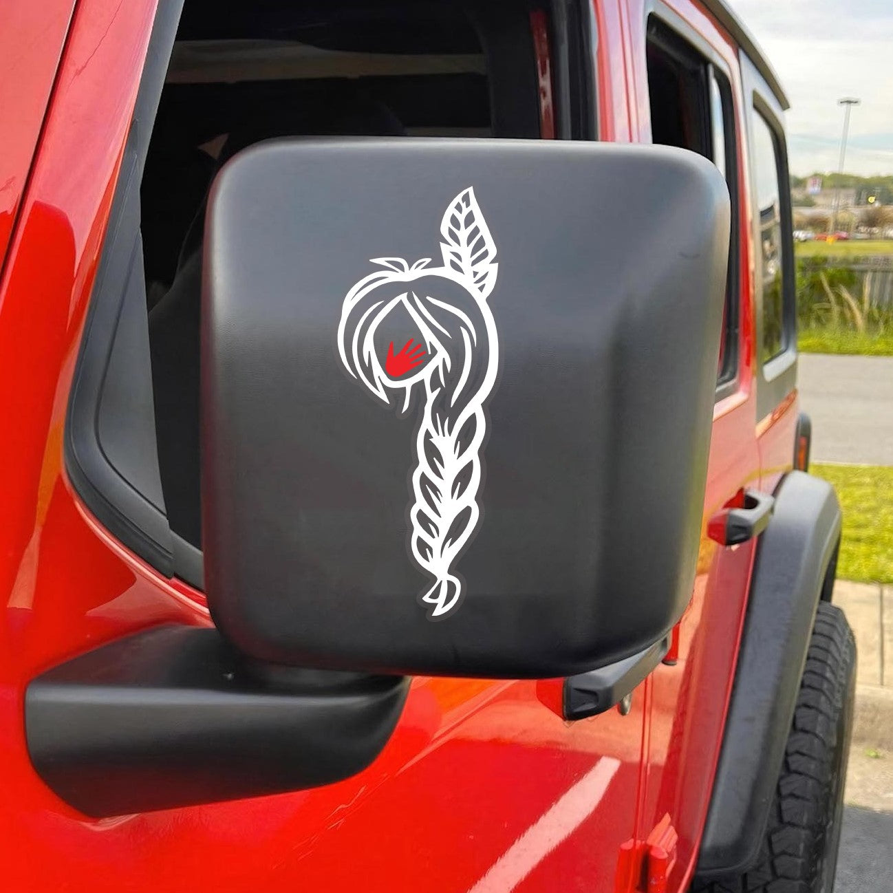 Decal Portraits of Missing And Murdered Indigenous Women and Girls