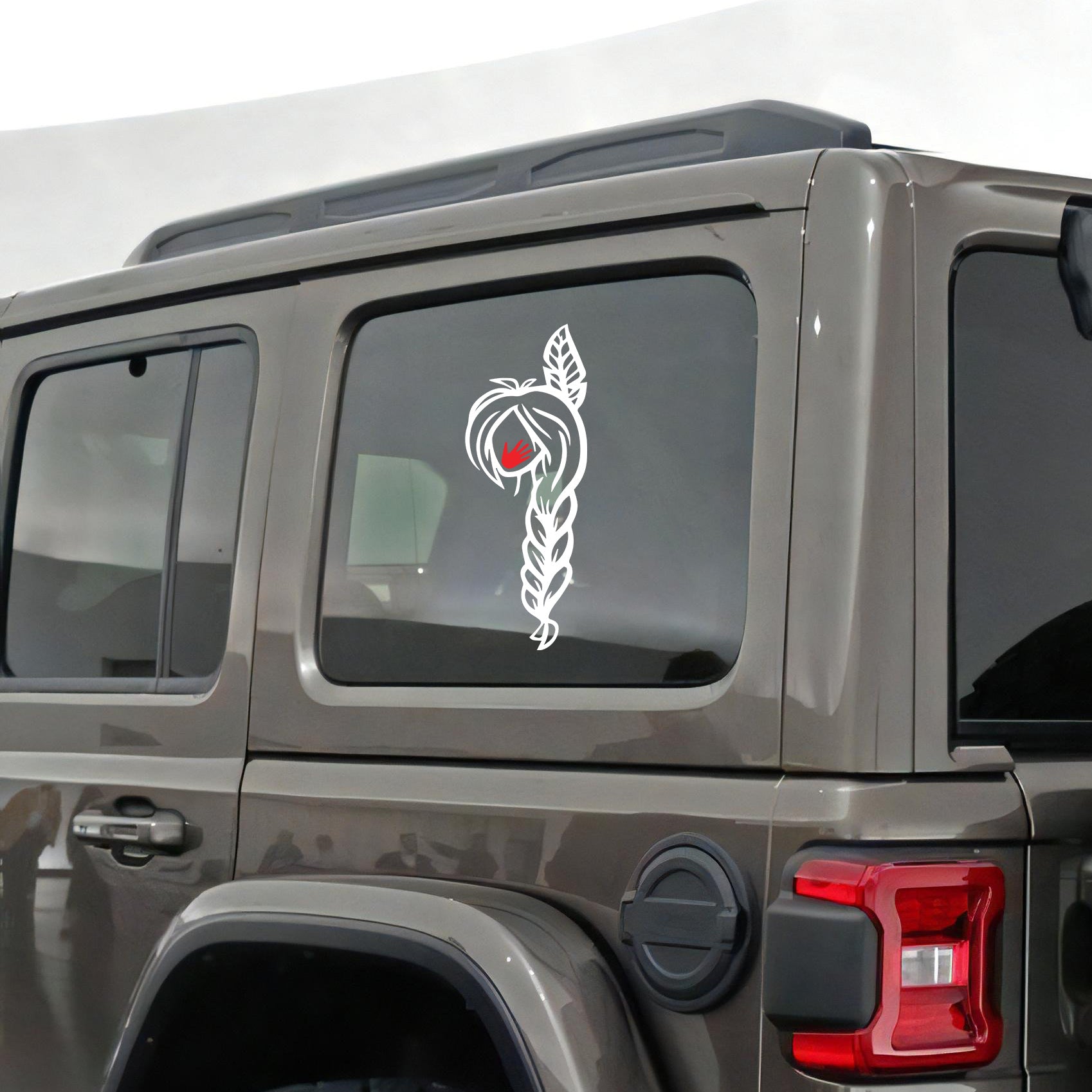 MMIW - Indigenous Woman Stolen Sisters Sticker Decal MMIW Awareness (High-quality UV DTF 3D)