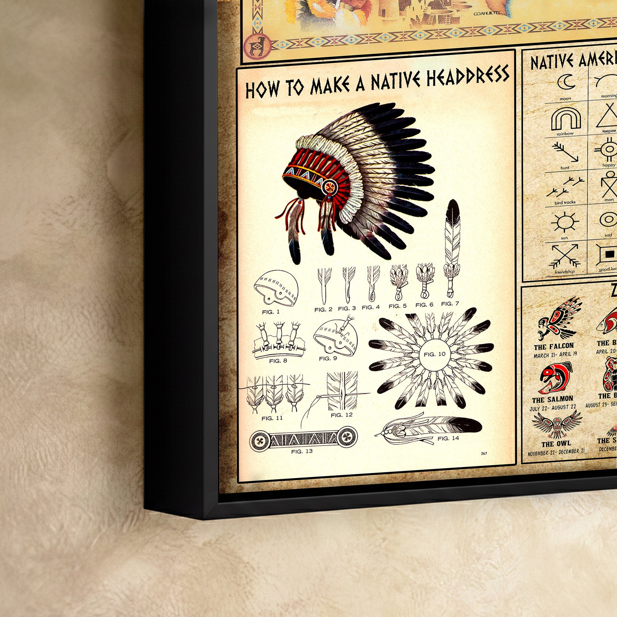 The Native American Knowledge Poster/Canvas