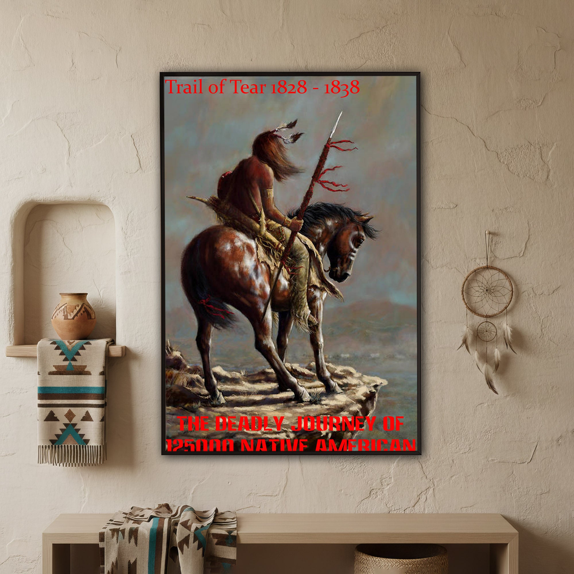 Trail of Tear 1828 - 1838 Poster/Canvas