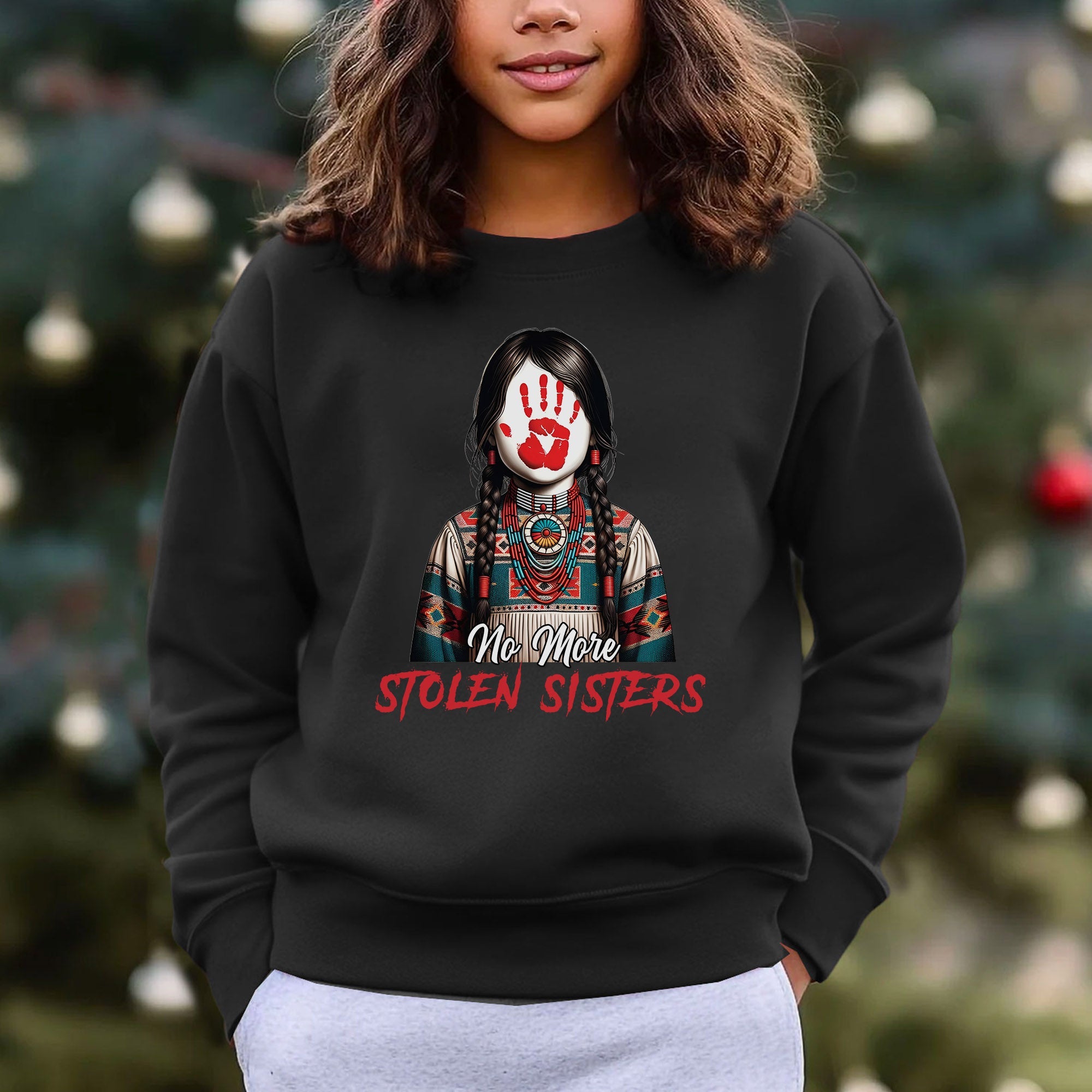 MMIW No More Stolen Sisters Red Hand Unisex T-shirt/Hoodie/Sweatshirt