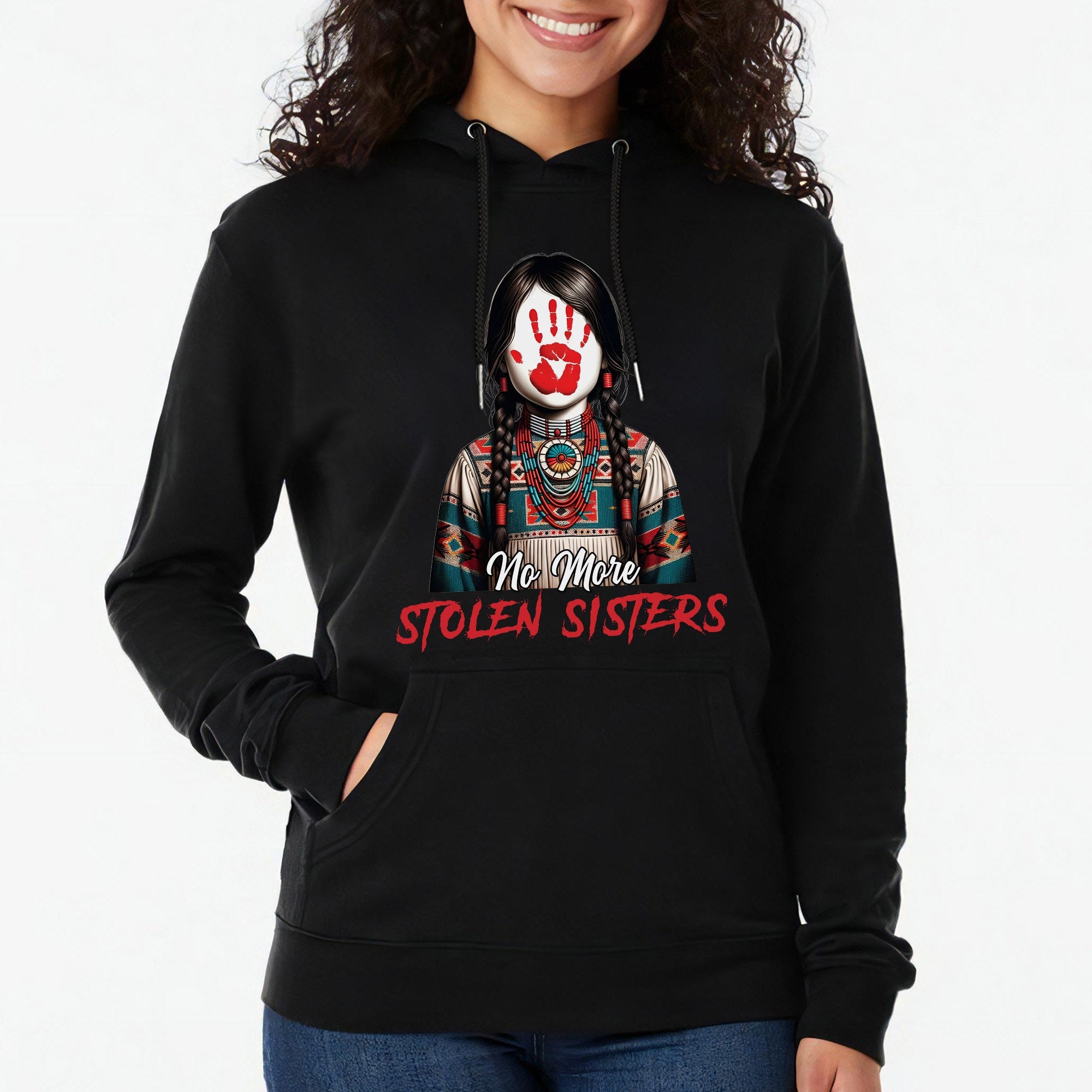 MMIW No More Stolen Sisters No Face Unisex T-shirt/Hoodie/Sweatshirt