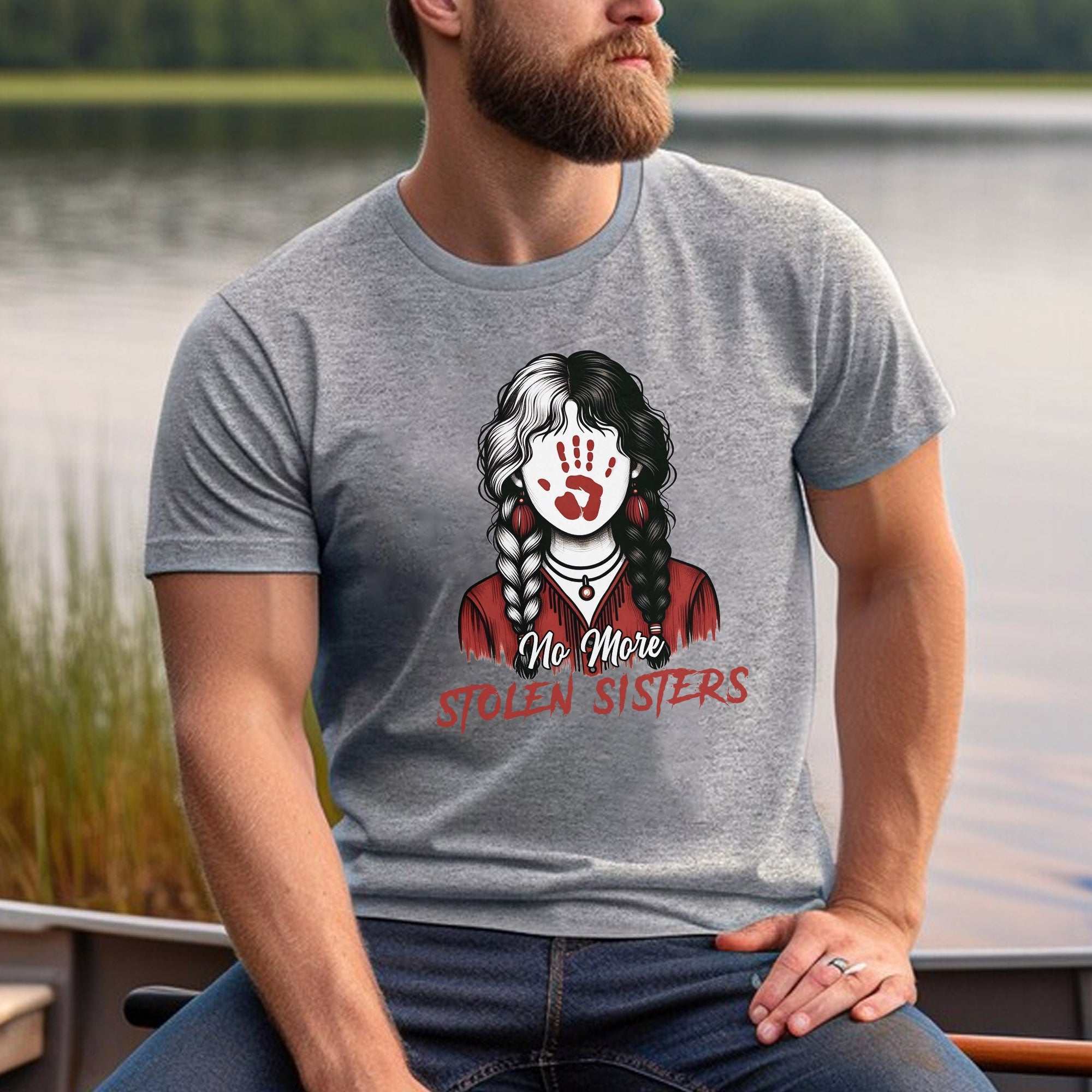 MMIW No More Stolen Sisters No Face Unisex T-shirt/Hoodie/Sweatshirt