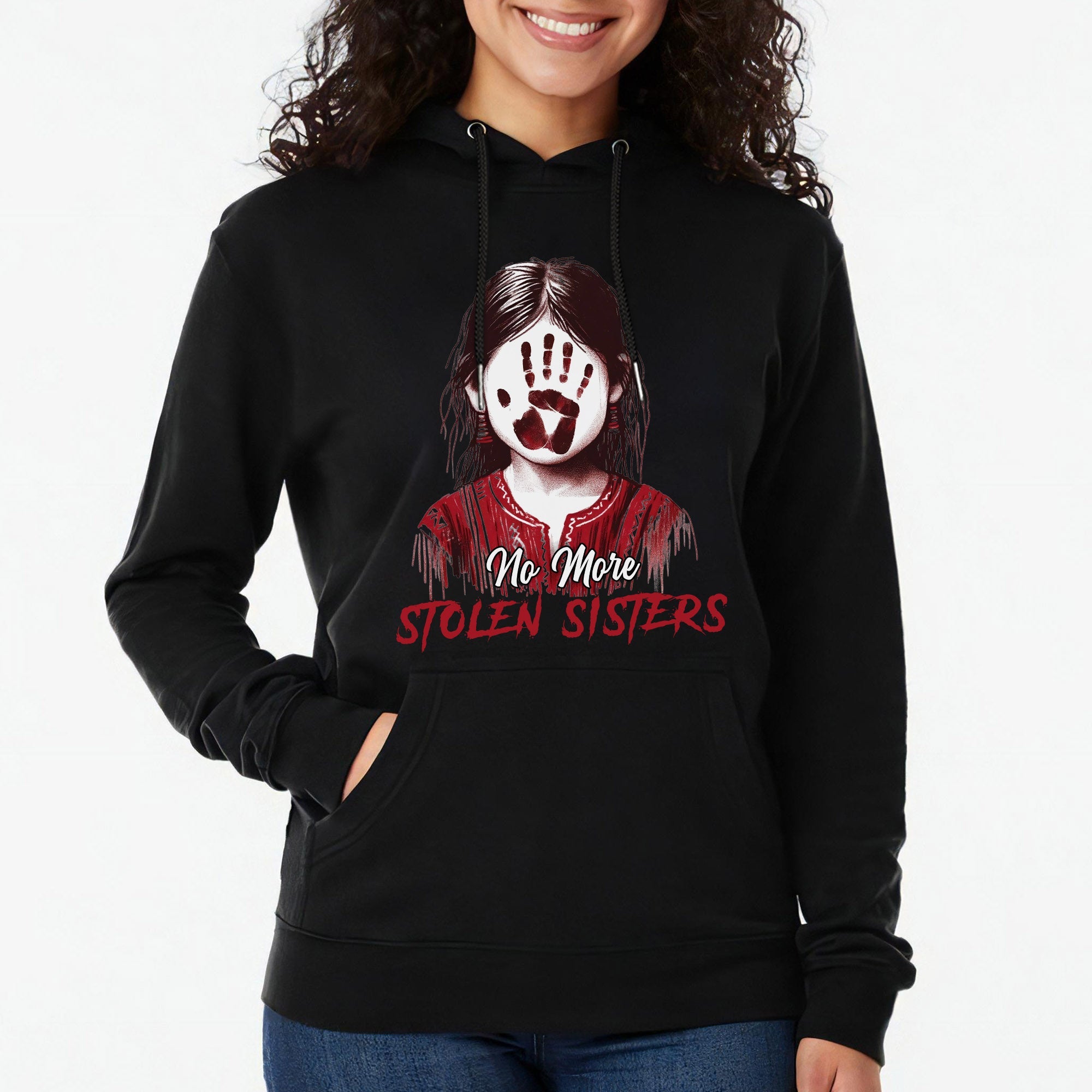 MMIW No More Stolen Sisters No Face Unisex T-shirt/Hoodie/Sweatshirt