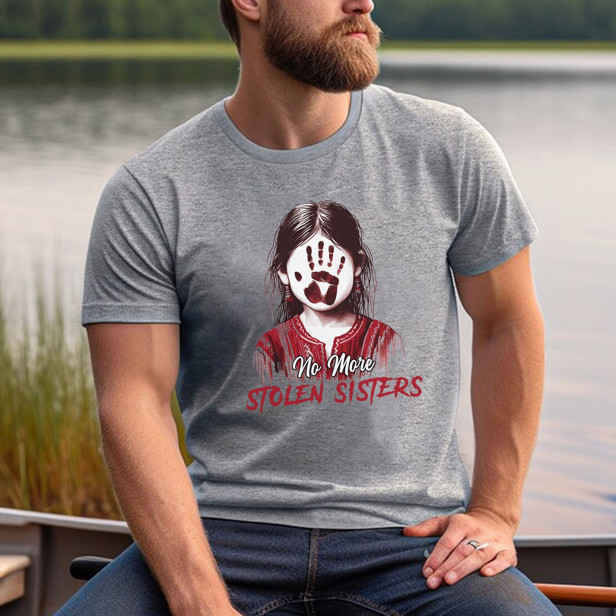 MMIW No More Stolen Sisters No Face Unisex T-shirt/Hoodie/Sweatshirt