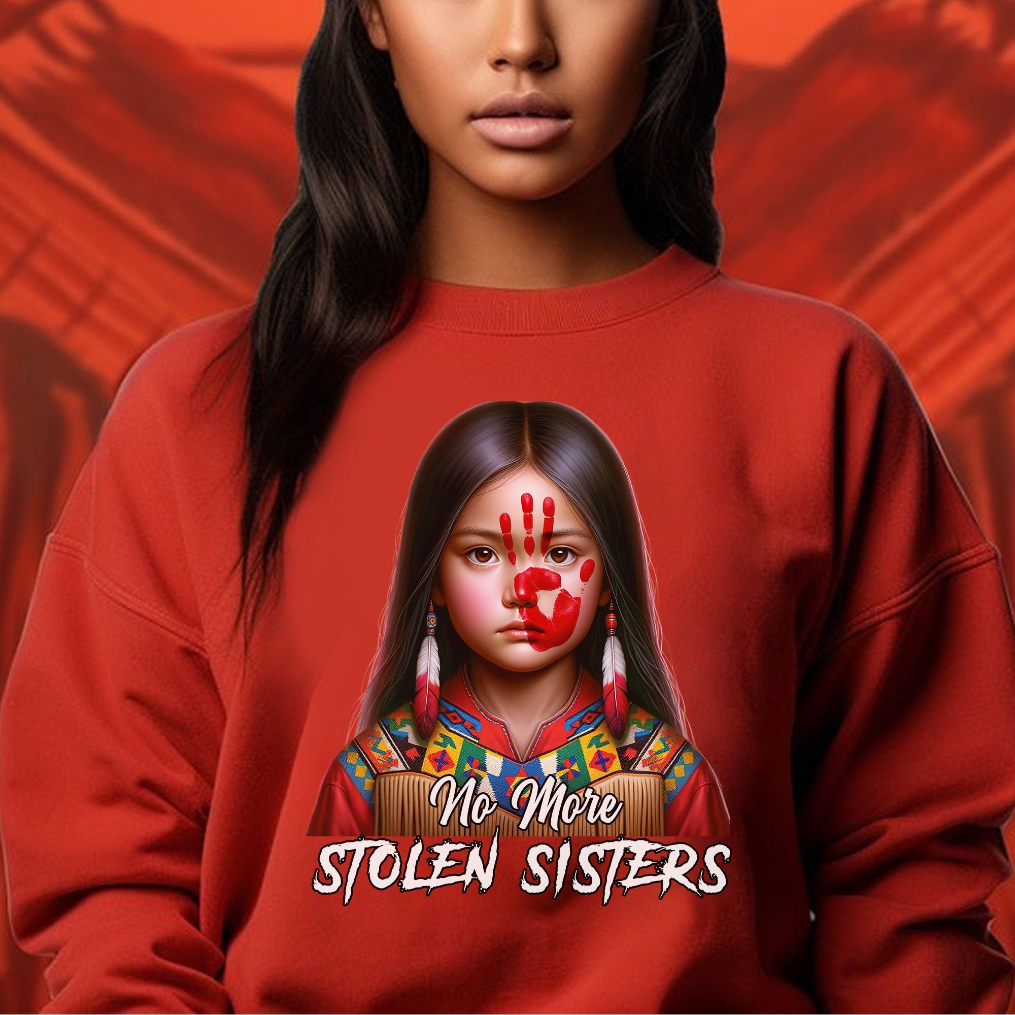 MMIW No More Stolen Sisters No Face Unisex T-shirt/Hoodie/Sweatshirt