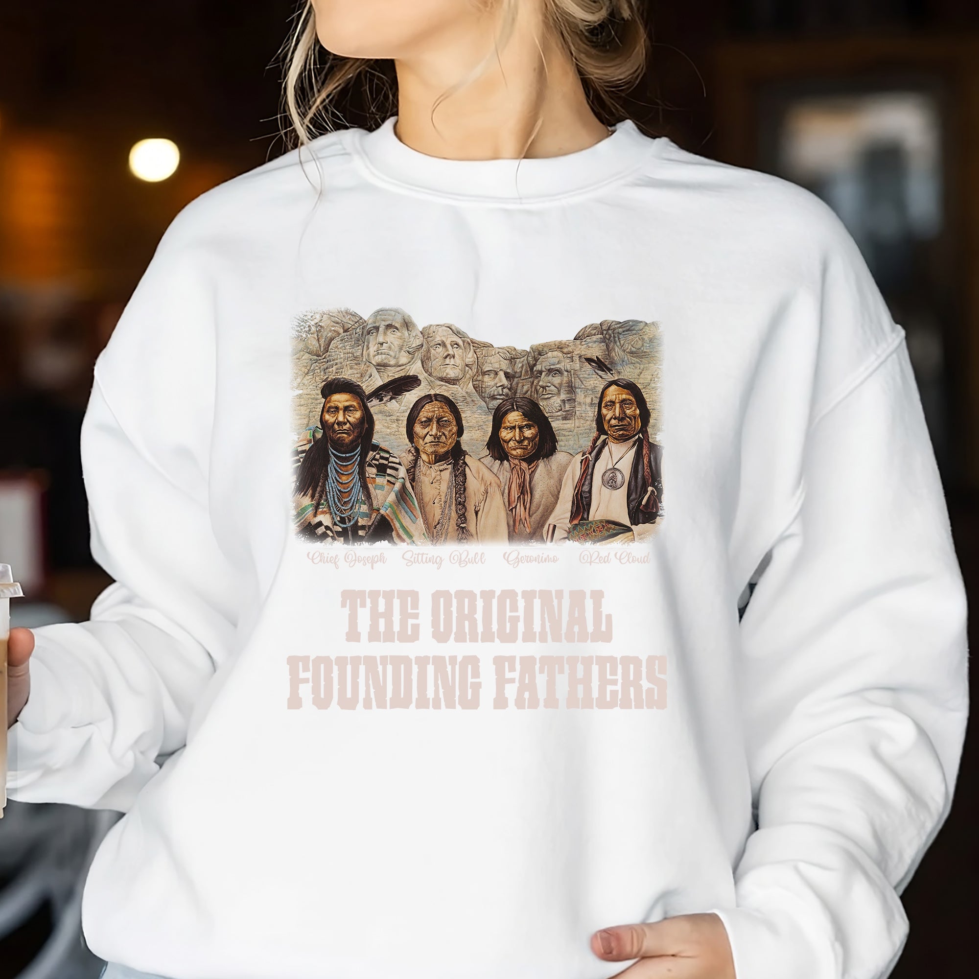 Native American The Original Founding Five Fathers Unisex T-Shirt/Hoodie/Sweatshirt