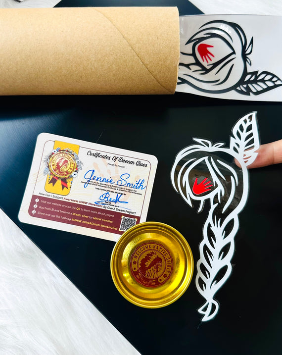 MMIW - Indigenous Woman Stolen Sisters Sticker Decal MMIW Awareness