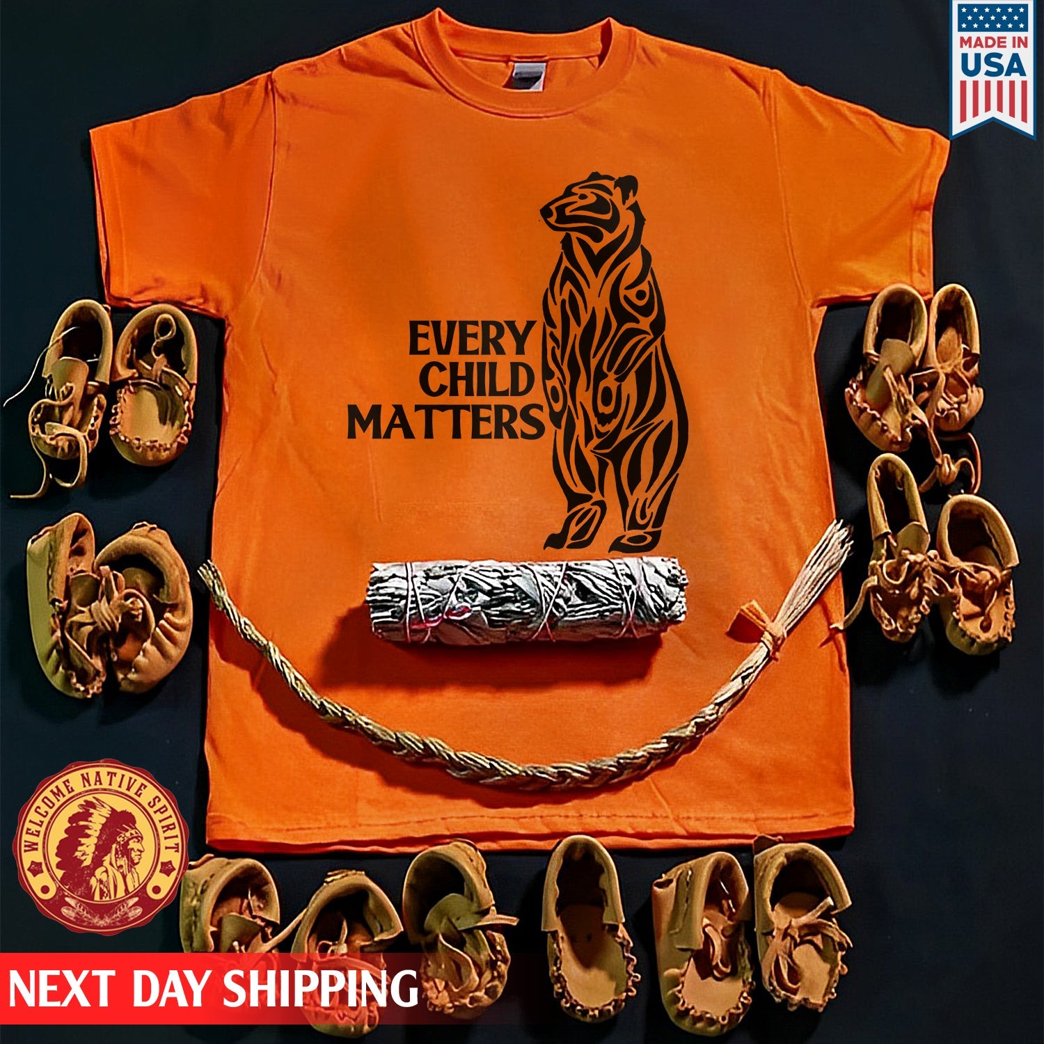 Every Child Matters Black Bear For Orange Day 040