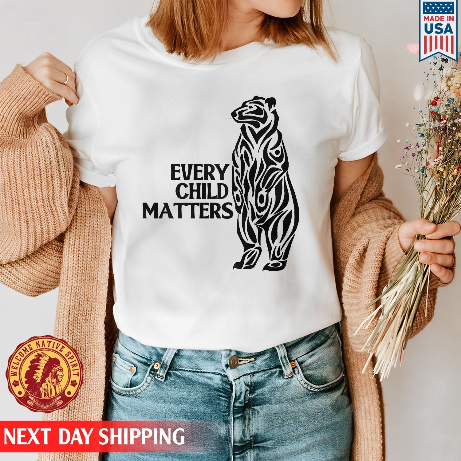 Every Child Matters Black Bear For Orange Day 040