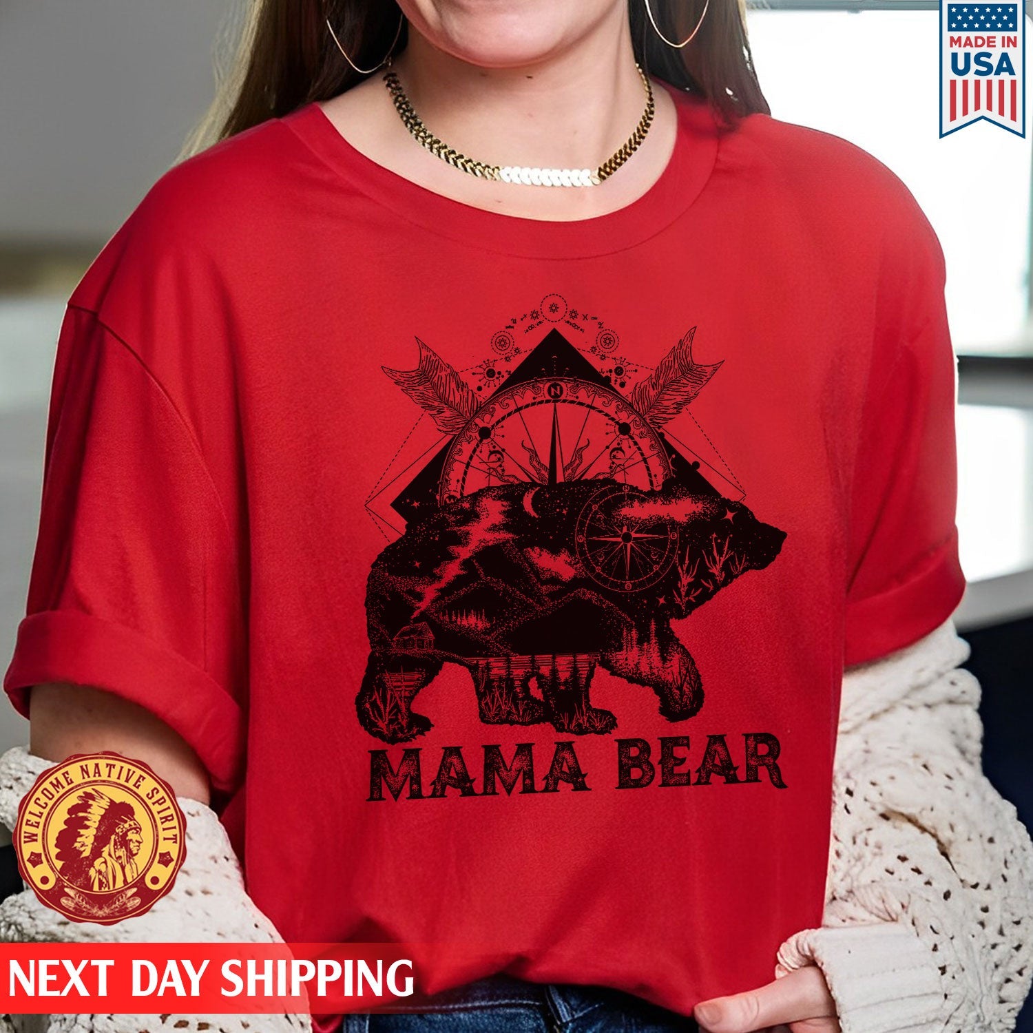 Every Child Matters Mama Black Bear For Orange Day Unisex T-Shirt/Hoodie/Sweatshirt