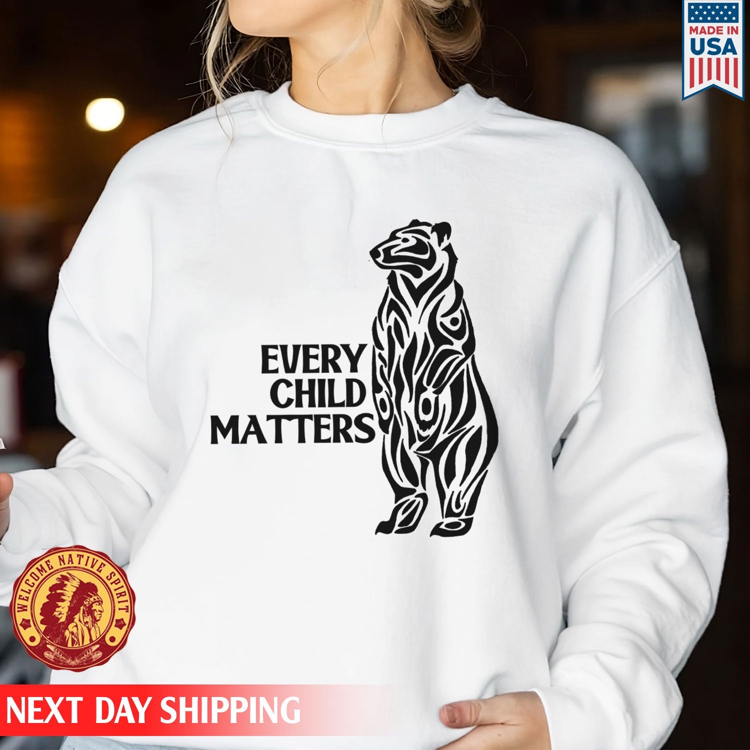 Every Child Matters Black Bear For Orange Day 040